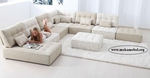 Луксозен уникално мек ъглов диван с гъши пух № 330