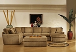Луксозен ъглов диван с функция сън № 449