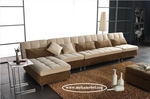 Луксозен ъглов диван с текстил, дамаска № 9