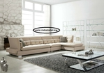 Луксозен ъглов диван с текстил, дамаска № 458
