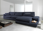 Луксозен ъглов диван с текстил, дамаска № 32